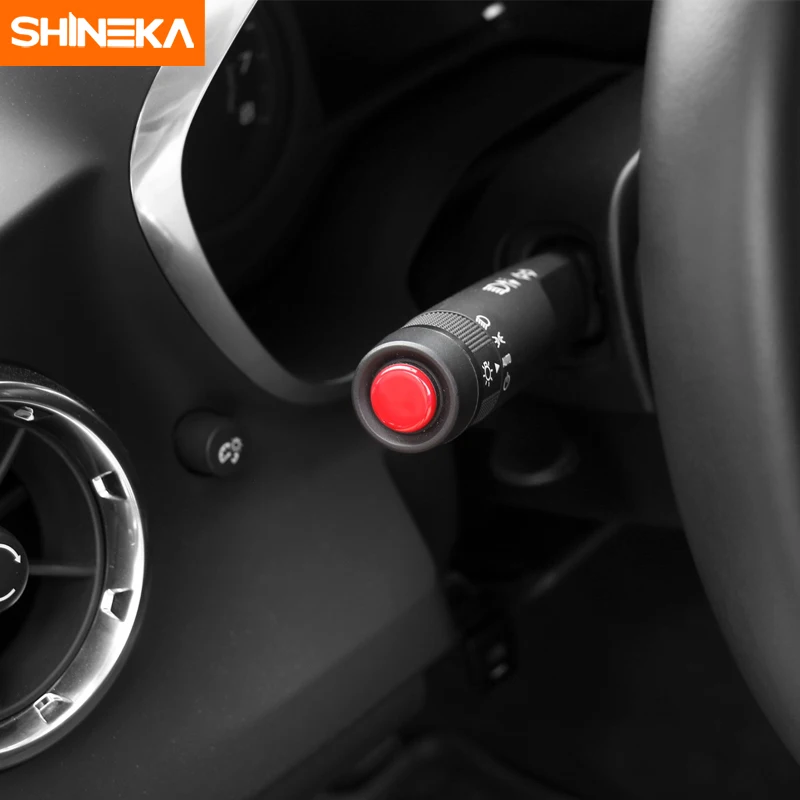 Автомобильный Стайлинг SHINEKA дефлектор стержня рулевого колеса из АБС пластика