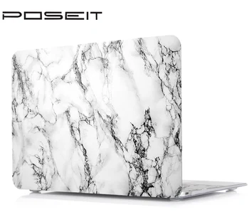 

POSEIT Marble Hard Painting Case for Macbook Air Pro 11 12 13 15 Retina Colors Touch Matte Wood Laptop Cover Protect Shell