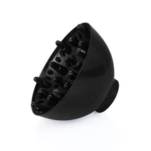 Черный салонный фен для волос, распылитель для волос, профессиональный универсальный инструмент для волос, диффузор, сделай сам, инструмент для макияжа, аксессуар