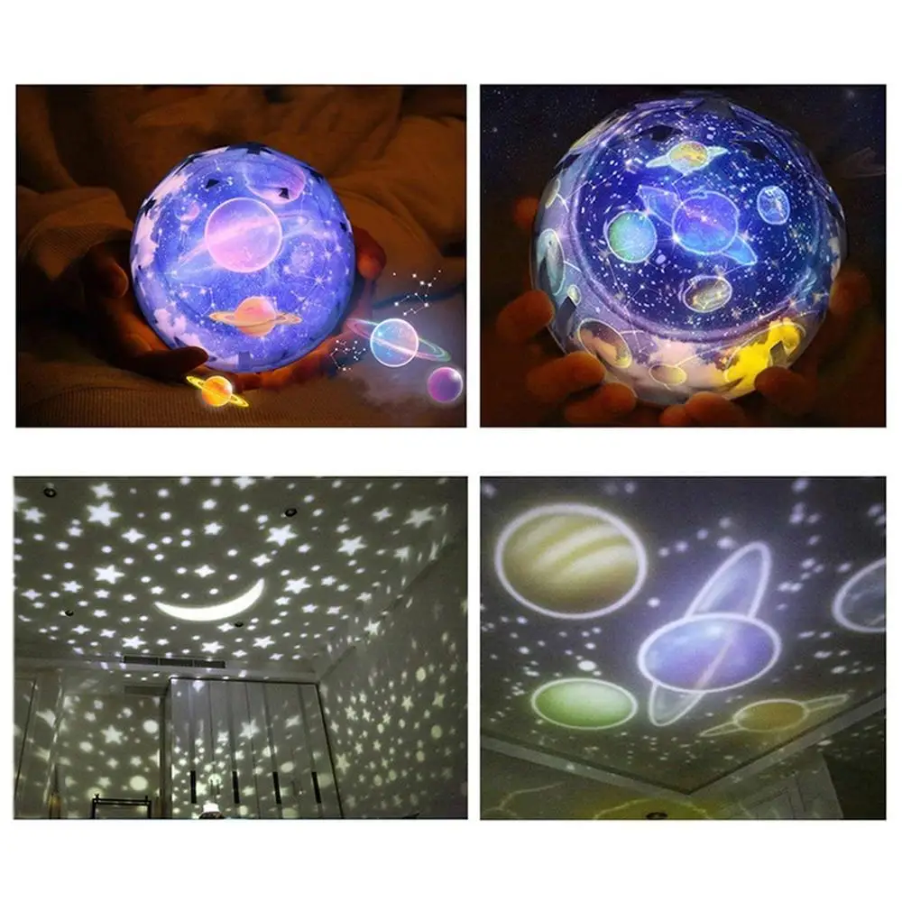 LED ليلة ضوء السماء المرصعة بالنجوم ماجيك ستار القمر كوكب العارض مصباح دوار كوزموس الكون Luminaria الطفل الحضانة ضوء ل هدية LED ليلة ضوء السماء المرصعة بالنجوم ماجيك ستار القمر كوكب العارض مصباح دوار كوزموس الكون Luminaria الطفل الحضانة ضوء ل هدية