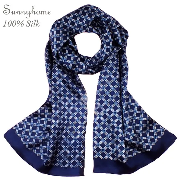 Бренд Foulard Demme Soie De Marque, дизайнерский Шелковый мужской шарф, Мода, атласные шелковые шали и шарфы, Двусторонний Шелковый плащ