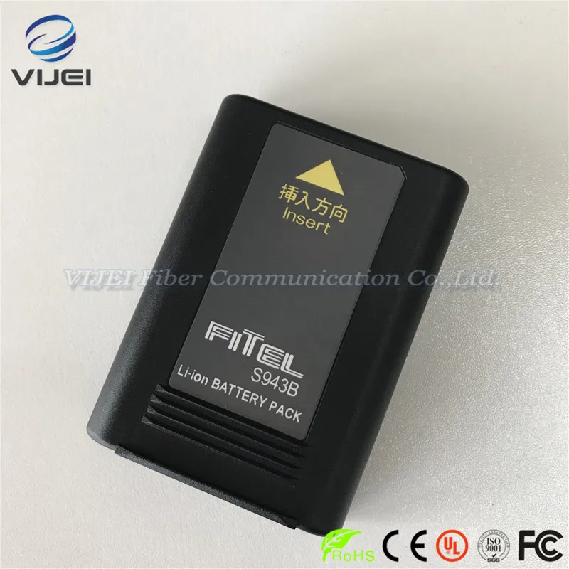 Fitel S943B Батарея 2600 mAh Furukawa S177A S178A S121A S122A S122C S122M12 S153A сварочный аппарат станок для сварки углеволокга Батарея