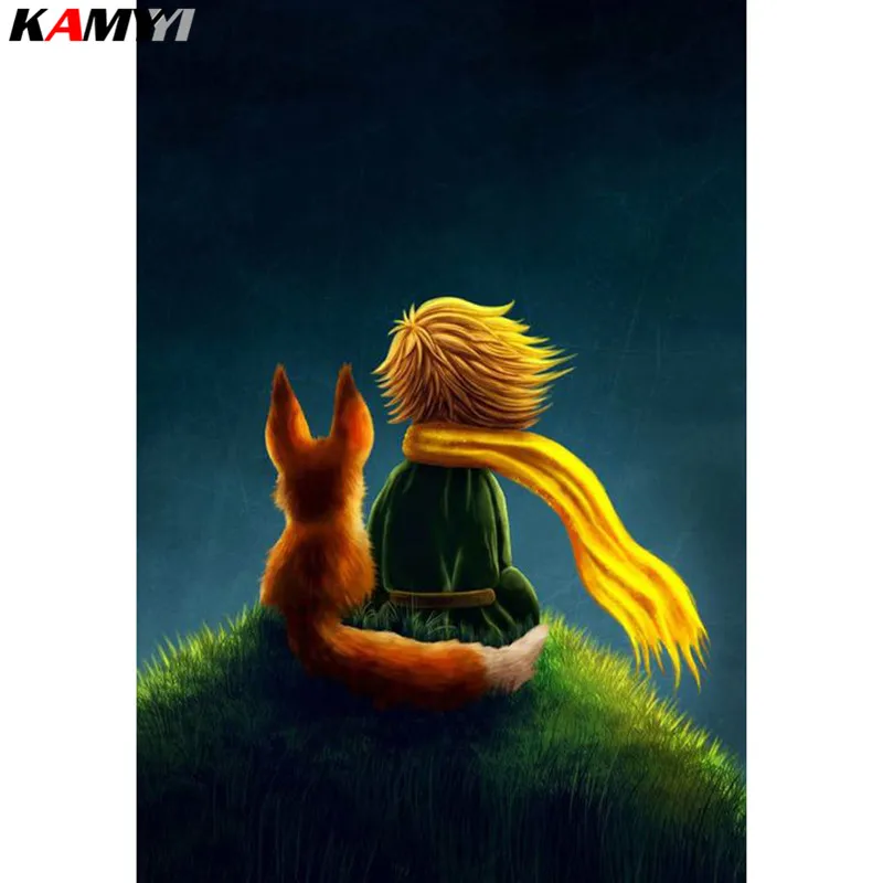 

KAMY YI Full Square/Round Drill 5D DIY Diamond Painting "little Prince" Embroidery Cross Stitch Mosaic Home Decor Gift HYY