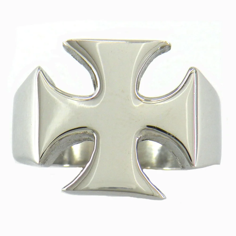 FANSSTEEL Stainless Steel Jewelry German Iron Cross Ring FSR10W01cross ringiron cross ringring