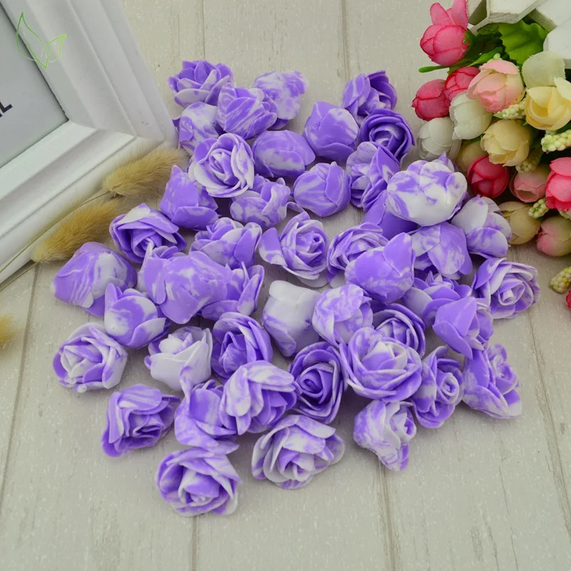 

30 pcs PE Foam fake flower roses head artificial flowers cheap wedding decoration for scrapbooking gift box diy wreath Multi-use