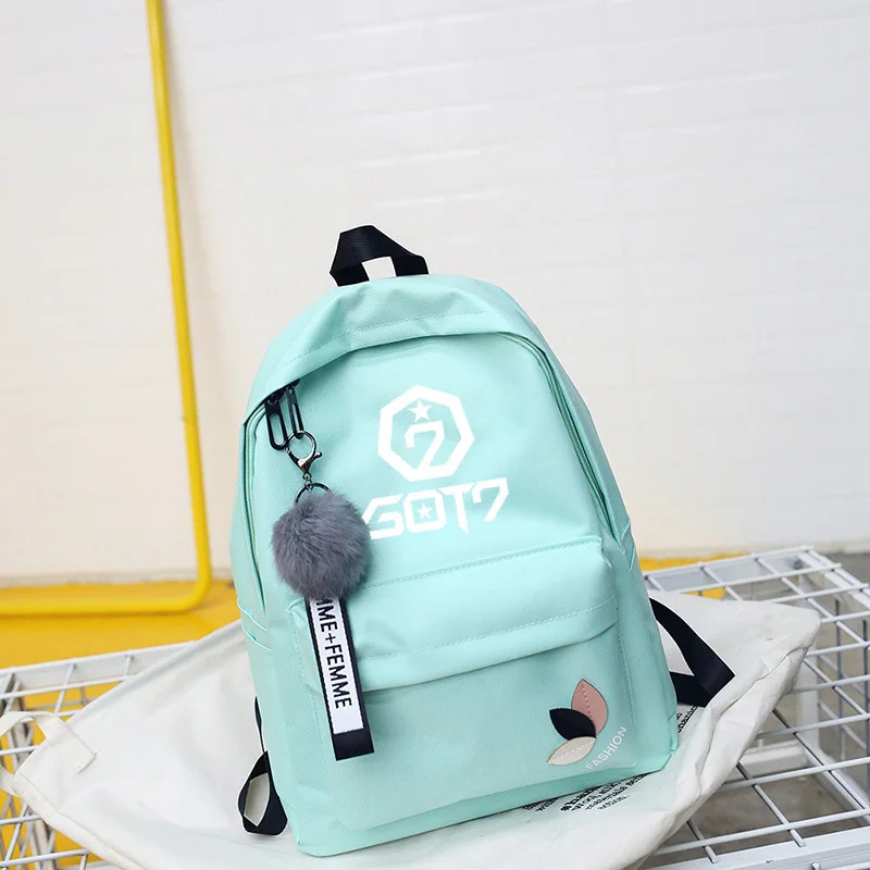 um pacote de saco feminino para adolescentes meninas ateez
