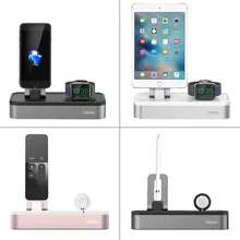 For Apple Watch Charger 4 USB Port Charger Dock for Apple Watch Series 3 2 iPhone