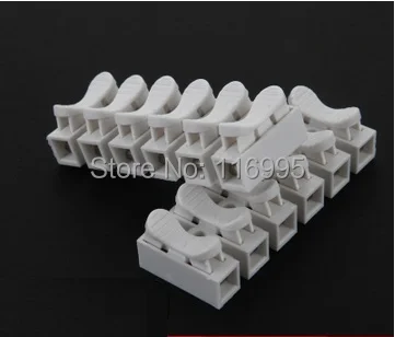 

Free shipping 10pcs Wire Connectors / 6 Positions / Push Type / Butt Joint Terminals / Universal Terminals / Fast Wire Coupler