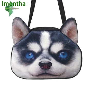 

Cute 3D dog print women shoulder bags women messenger bags crossbody bags for women purses and handbags lady chain bag