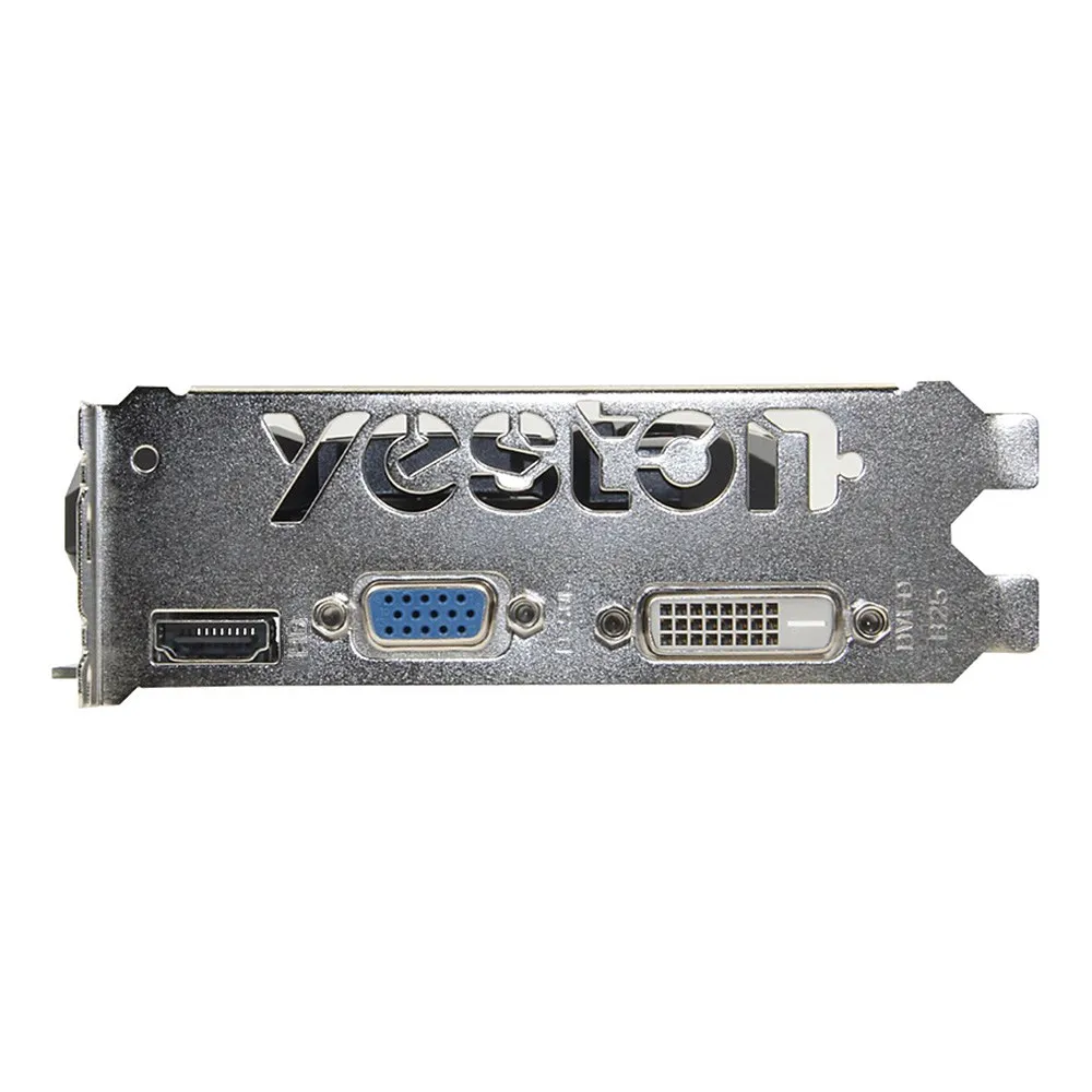 Yeston Radeon R7 350 GPU 4 ГБ GDDR5 Видеокарты 128bit игровой настольный компьютер PC Поддержка