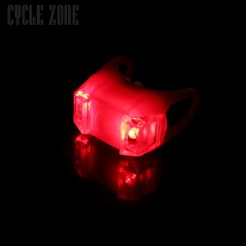 

2017 New Silicone Bicycle Safety Lighting LED Light Lamp Flashlight Bike Mar13