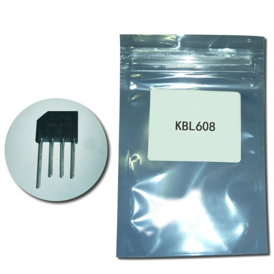 5 шт. KBL608 6A 800V диодный мост выпрямитель KBL-608 новый оригинальный | Электронные
