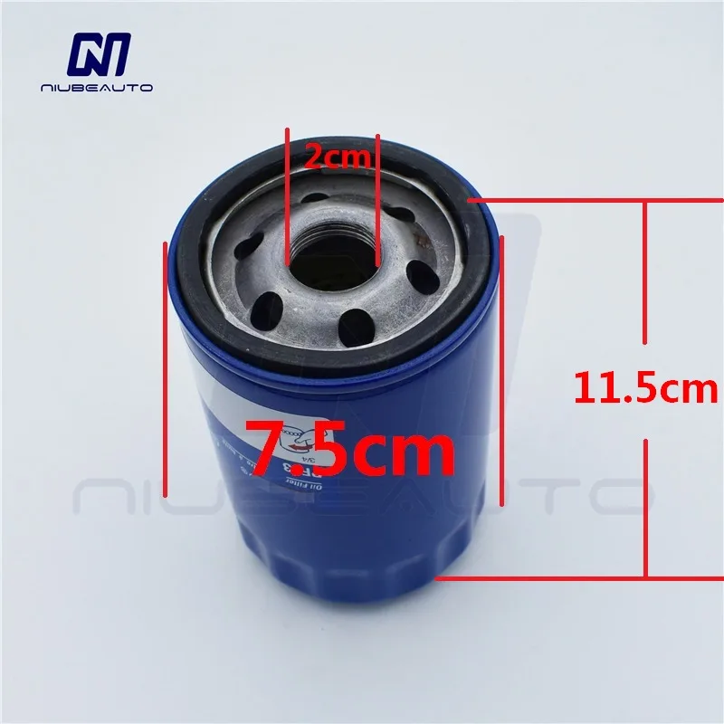 NIUBEAUTO Original Oil Filter PF63 For AC Delco Buick Chevrolet Cadillac Ford Mazda Dodge Mercury 89017525 6