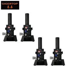 Разработанный 4 шт./лот CO2 машина легкий угол сценический супер углекислый СО2 пушка 200 Вт DMX 2 канала ручной контрольный генератор