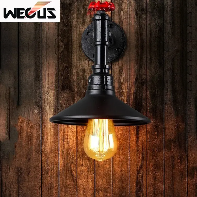 Loft vintage wall lamp sconce restaurant cafe corridor pub bar lamp