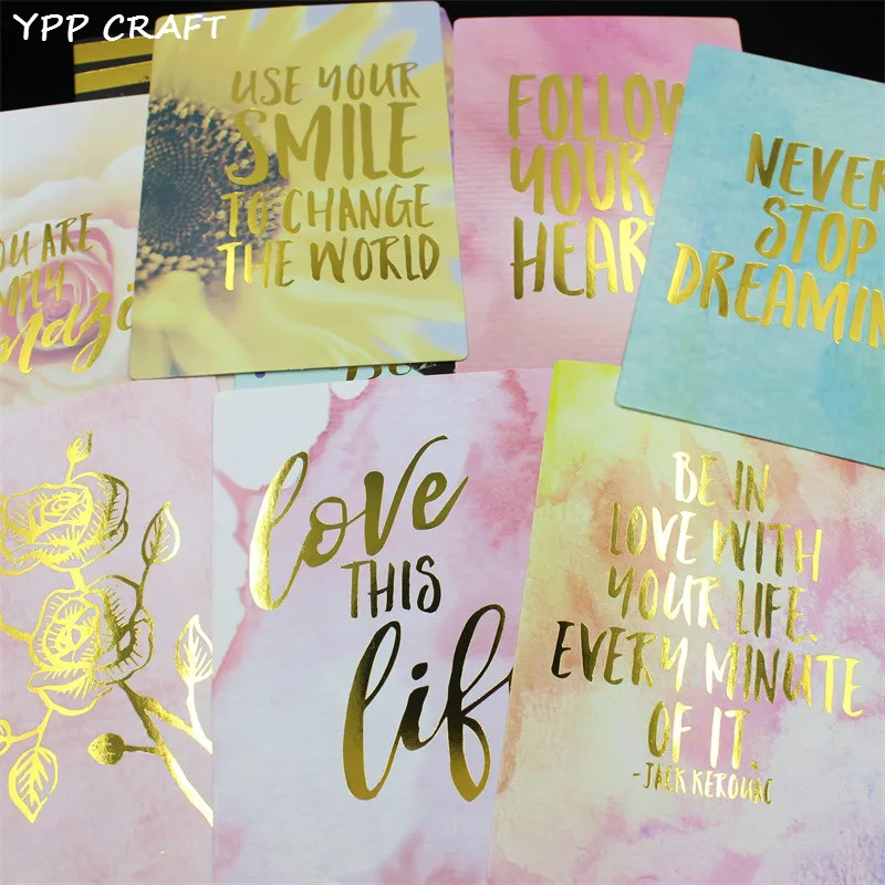 

YPP CRAFT 20Pcs Acid Free Colorful Paper Pocket Cards for Scrapbooking DIY Projects/Photo Album/Card Making Crafts