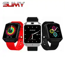 Slimy Новые 4G Смарт часы SH05 MTK6737 Android 6,0 часы-телефон с мобильными микрoуправлением слушения частота сердечных сокращений GPS 5 Камера Smartwatch для Для мужчин Для женщин