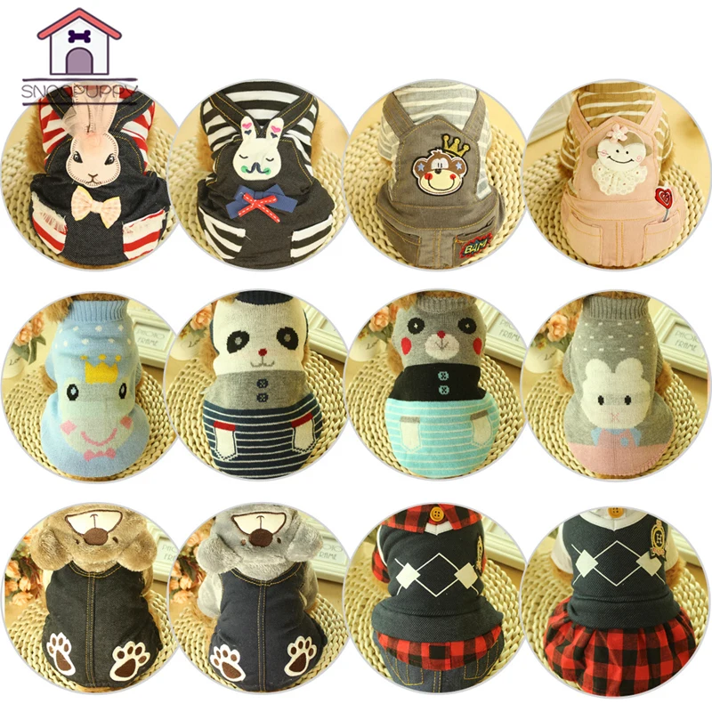 Pet Clothing For Dogs Winter Small Dogs Clothes Puppy Clothes For Large Dogs Coat Sweater French Bulldog Jackets Christmas RQ008