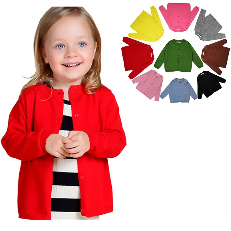 Детские свитера на возраст от 12 месяцев до 6 лет кардиганы для девочек и мальчиков, хлопковое пальто кардиганы для малышей, верхняя одежда для малышей красный, черный, белый цвета