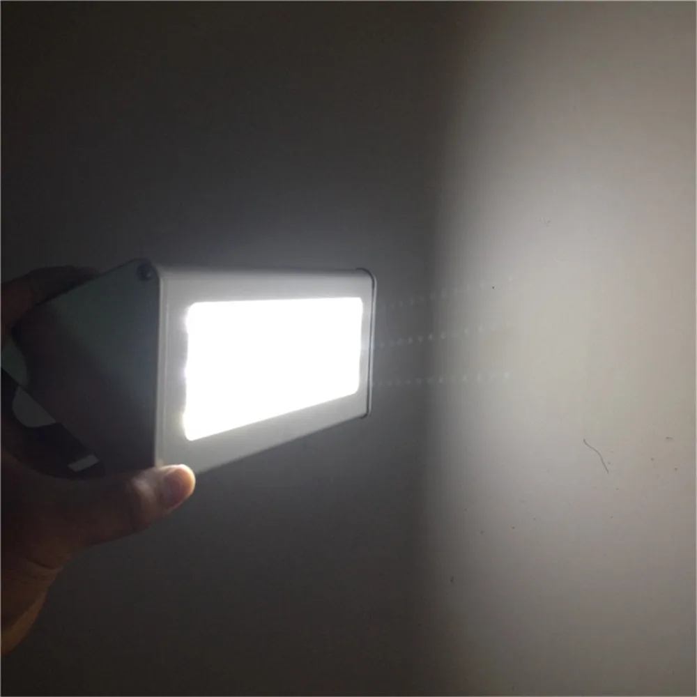 Sensor de Movimento Parede ao ar Iluminação à Prova Alto Brilho Radar Leds 700lm Alumínio Solar Lâmpada Jardim Casa Luz Livre Lâmpadas Dwaterproof Água 48 13 Cheap Lâmpadas solares
