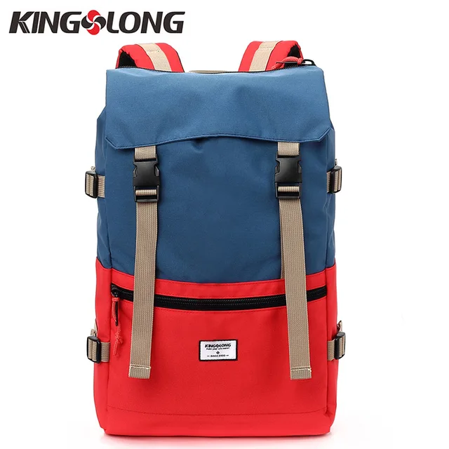 KINGSLONG Travel Men Waterproof Drawstring Bag America Backpack for ...