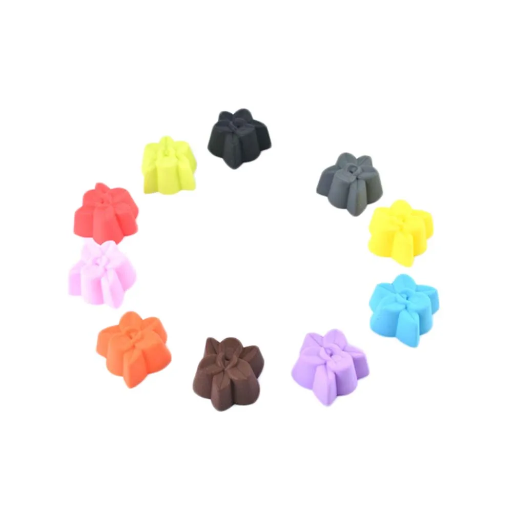 

New Arrival Orchid Muffin Cup Soft Silicone Cake Decorating Chocolate Flower Cupcake Liner Baking Cup Mold