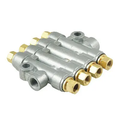 

Air Pneumatic Aluminium Adjustable 4 Ways Distributor Regulating Manifold