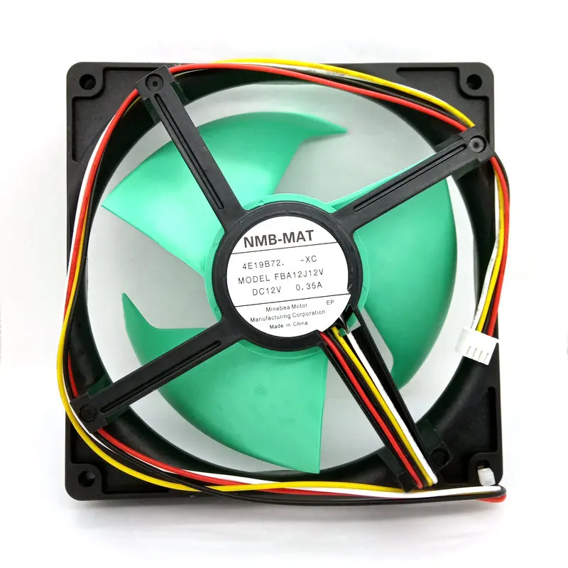 Новый оригинальный NMB FBA12J12V DC12V 0.35A 12 см для охлаждающего вентилятора