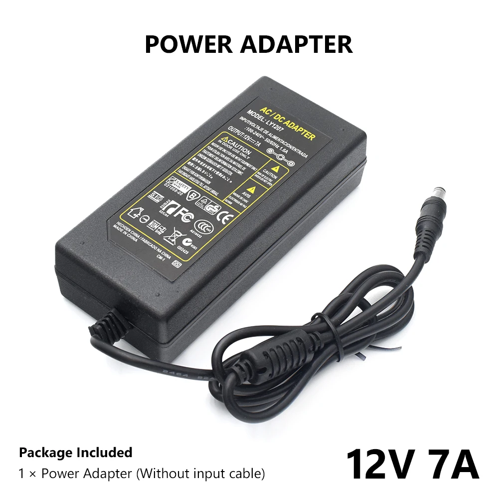 AC 100 240 В в DC 5 5A/6A/8A 12 5A/6A/7A/8A адаптер питания зарядное устройство освещение