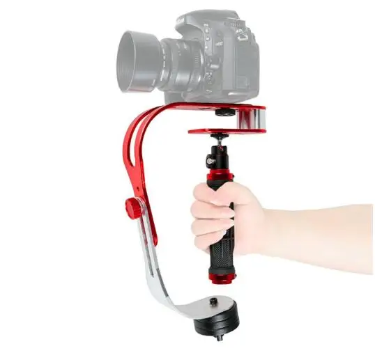 Алюминиевый Мини Ручной Стабилизатор для цифровой камеры Steadicam Mobile DSLR 5DII Motion DV Steadycam для Gopro