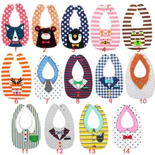 Детские нагрудники мягкий детский передник для кормления милый Лисий борф ткань бандана для новорожденных детская одежда аксессуары нагрудники