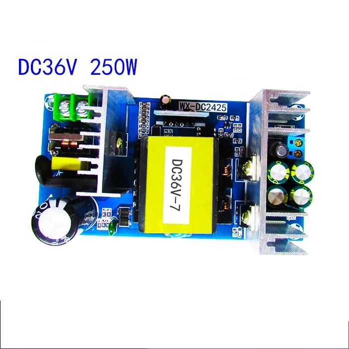 AC 220v 110v to DC 36V 7A MAX 9A 250W трансформатор с регулировкой напряжения импульсный источник питания светодиодный драйвер