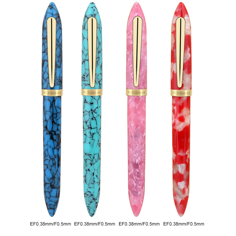 

0.38mm 0.5mm Pen Portable Student Writing Pen Office Stationery Signature Pen Marble Pattern Stationery Gift Pen