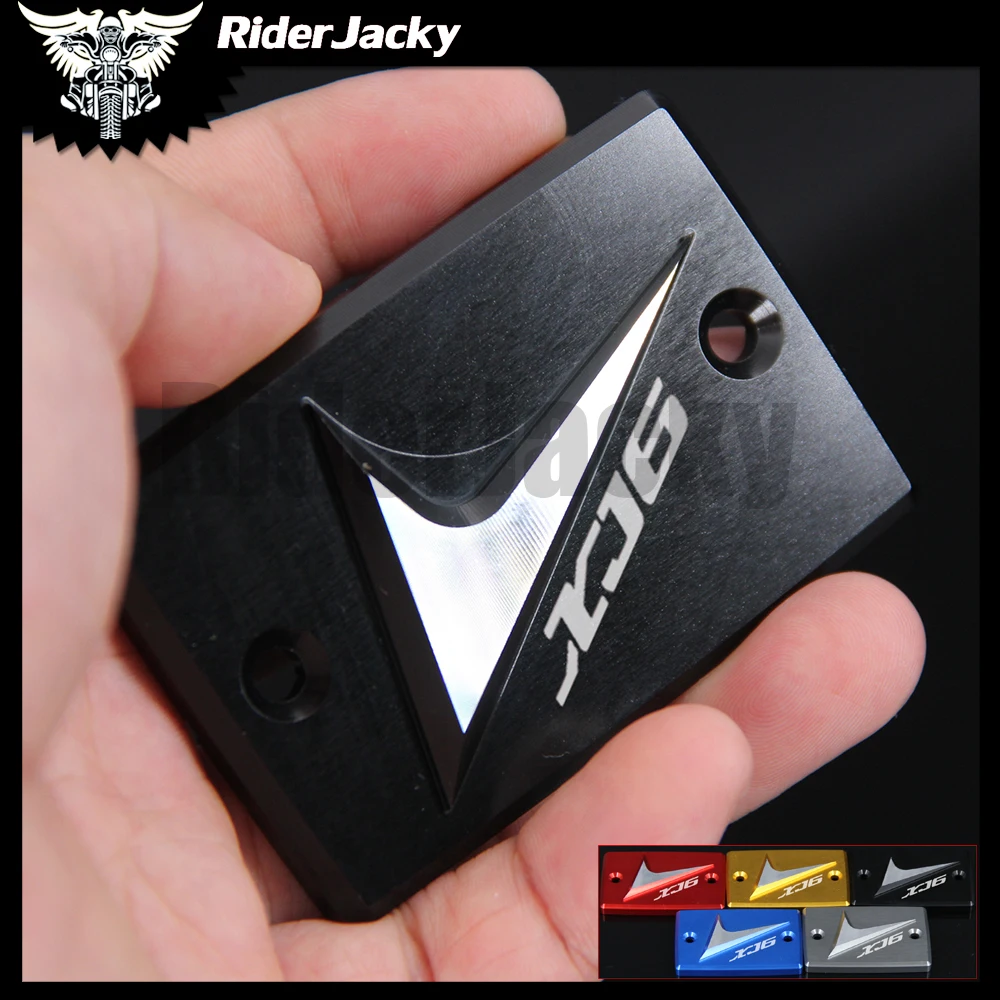 

RiderJacky Black Motorcycle Front brake Fluid Reservoir Cover Cap For YAMAHA XJ6/Diversion/F 2009-2013 2010 2011 2012