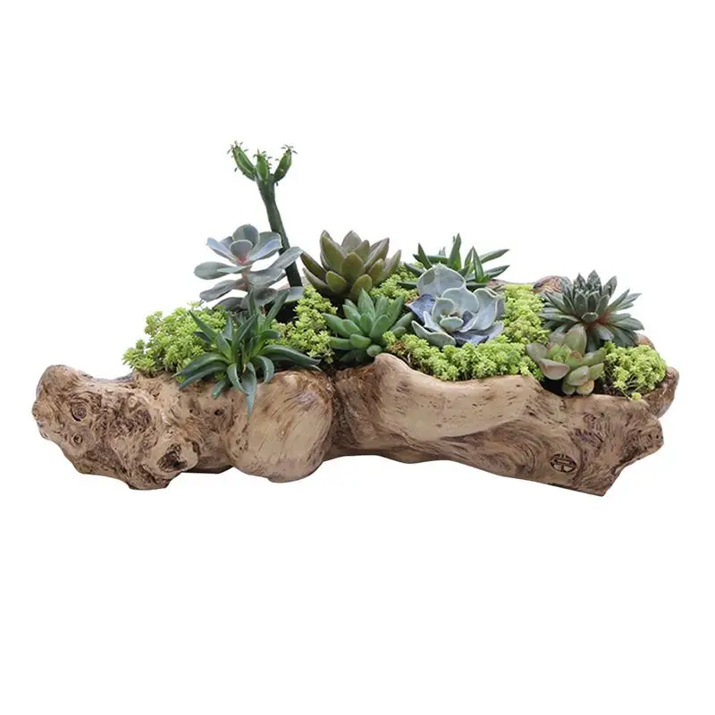 

Simulation Tree Root Succulent Plant Pot Garden Planting Pots Outdoor Botanic Garden Beautiful Garden Flower Pot DIY3