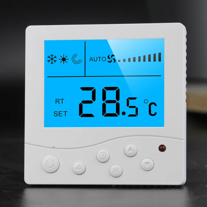 Liquid Crystal Temperature Controller for Central Air Conditioning