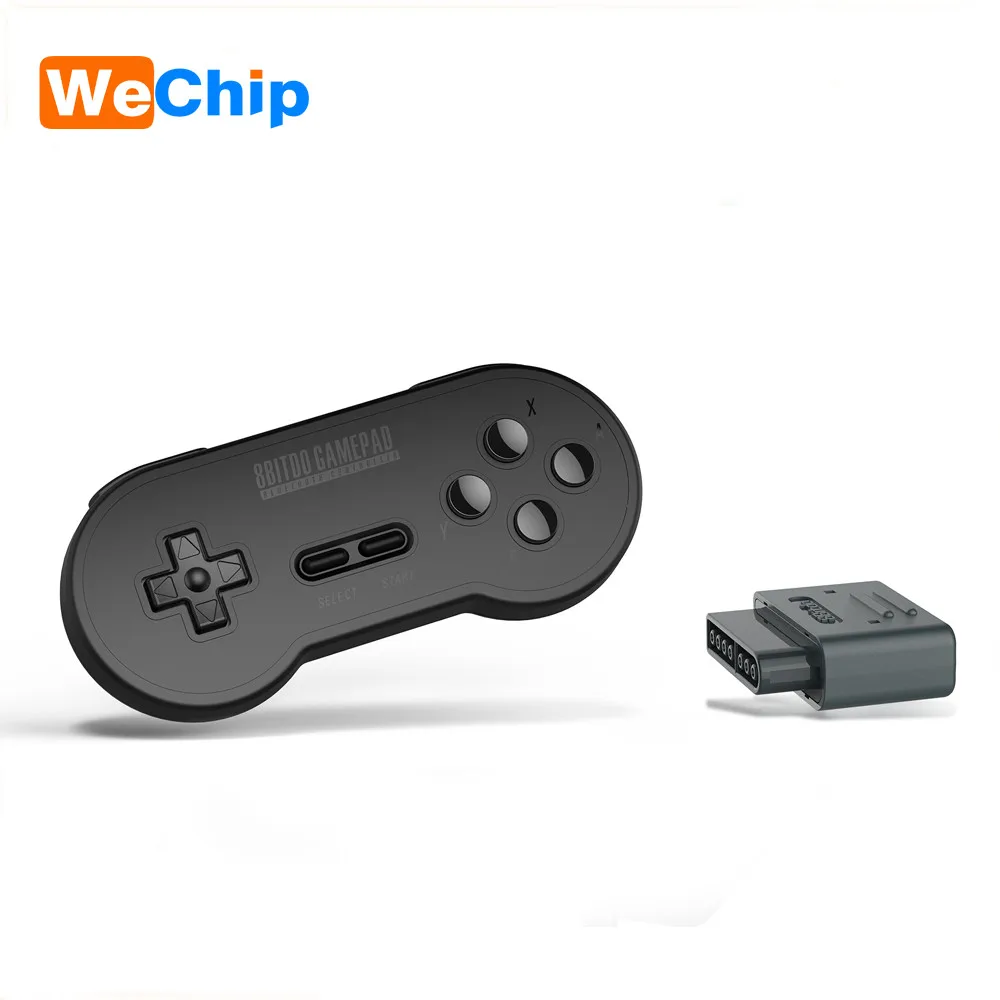 8bitdo SN30 SF30 ретро комплект Беспроводной подключения Bluetooth геймпад для nintendo SNES SF-C Android и Windows, Mac OS - Цвет: SN30 Black