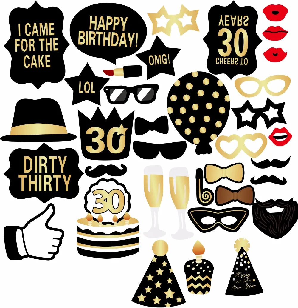 Homme Femme Style 30e Anniversaire Photo Booth Props Drole Moustache 30 Ans Photobooth Partie Faveurs D Anniversaire Decor Fournitures Gateau Aliexpress Homme Femme Style 30e Anniversaire Photo Booth Props Drole Moustache 30 Ans Photobooth Partie Faveurs D Anniversaire Decor Fournitures Gateau Aliexpress