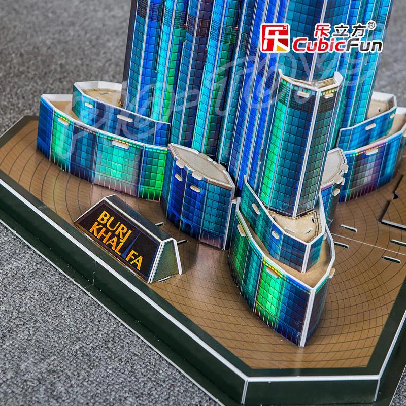 burj khalifa 3d puzzle