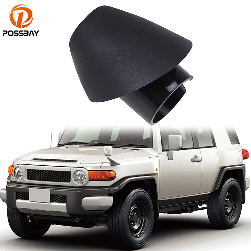 

POSSBAY Car Aerials Decoration Black Auto Mast Antenna Radio Base for Toyota FJ Cruiser 2007 2008 2009 2010 2011 2012 2013 2014