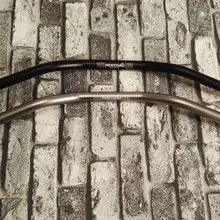 1 шт. 735 руль мотоцикла 22*730 мм алюминиевая ручка винтажные аксессуары для мотоциклов черный и серебристый на выбор