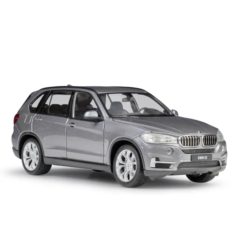 1:24 Welly BMW X5 suv литая модель автомобиля - Цвет: grey