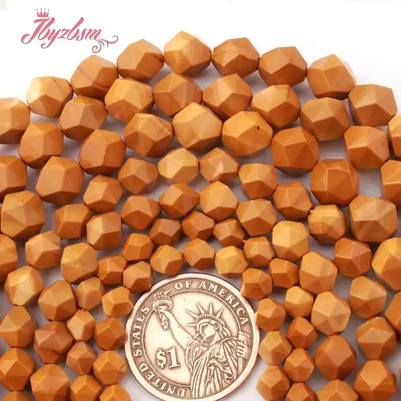 

6,8,10mm Faceted Yellow Mookaite Jaspers Natural Stone Loose Beads For DIY Necklace Jewelry Making 15" Free Shipping Wholesale