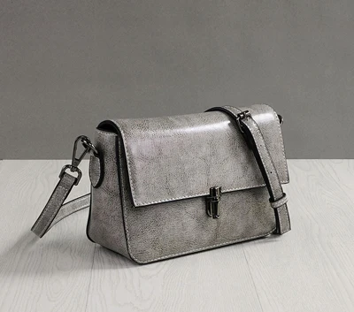Jonon Small Vintage Genuine Leather Handbags Ladies Party Purses Clutch Bag Women Messenger Shoulder Crossbody Bags