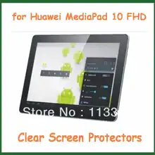 5 шт. Ультра прозрачная защитная пленка для экрана huawei MediaPad 10 FHD 10 Link Размер 252x170 мм без розничной упаковки