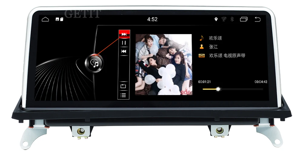 Top 10.25" Touch Android Car Radio GPS Navigation for BMW X5 E70 (2007-2013) BMW X6 E71(2007-2014) Intelligence Car Multimedia 5