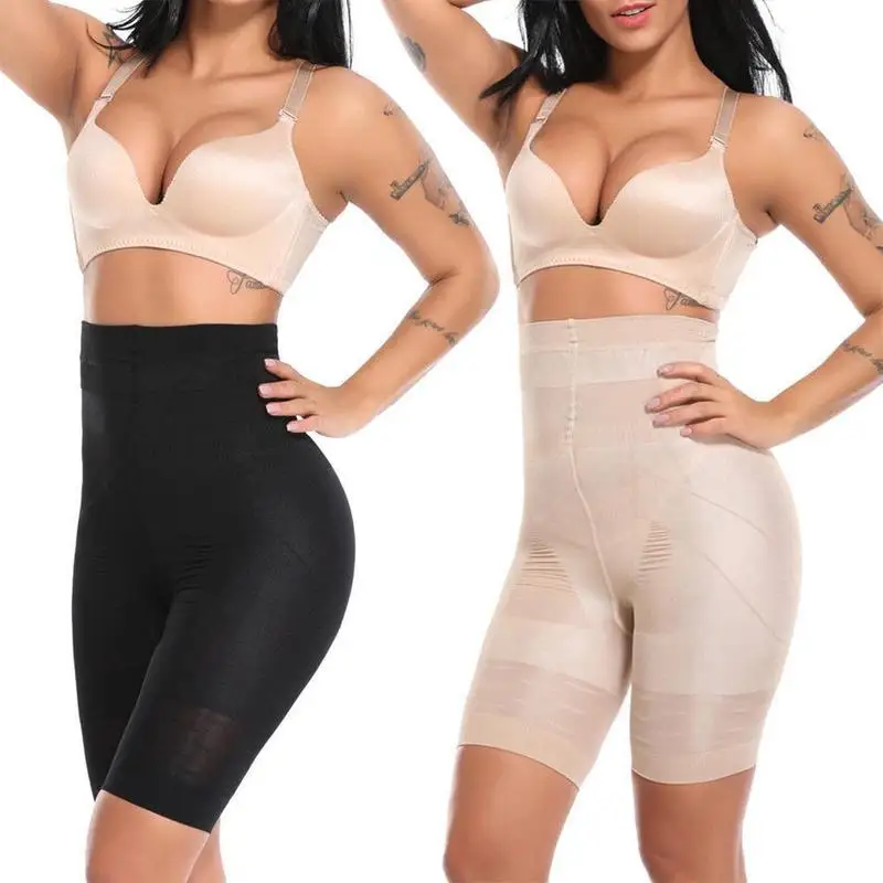 

Women's Hip Pants Body Shaping Five Pants Slim N Lift Abdomen Tights Body Clothing Slimming Black Skin Tone Pants Body Sculpting
