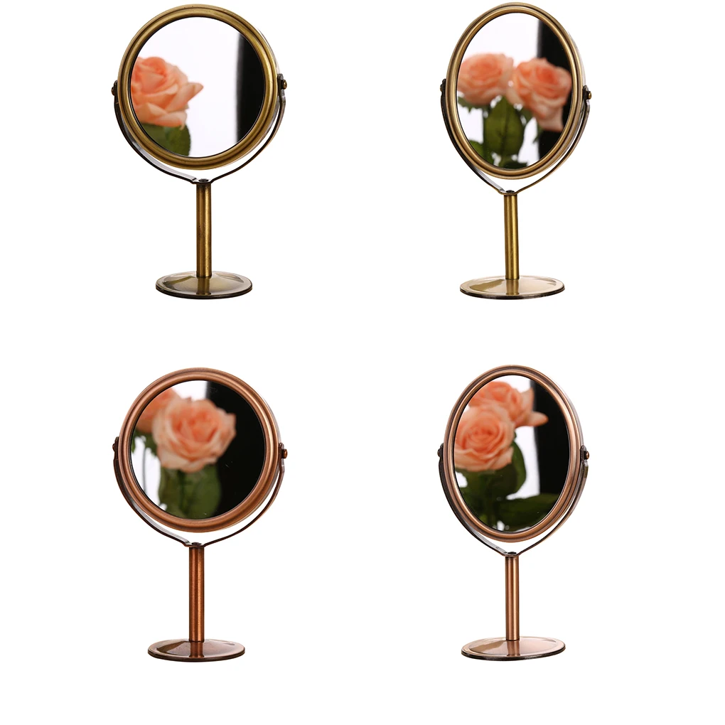 Высокое качество двухстороннее Парикмахерское зеркало стол макияж зеркало 1:2 увеличительное стекло косметическое зеркало