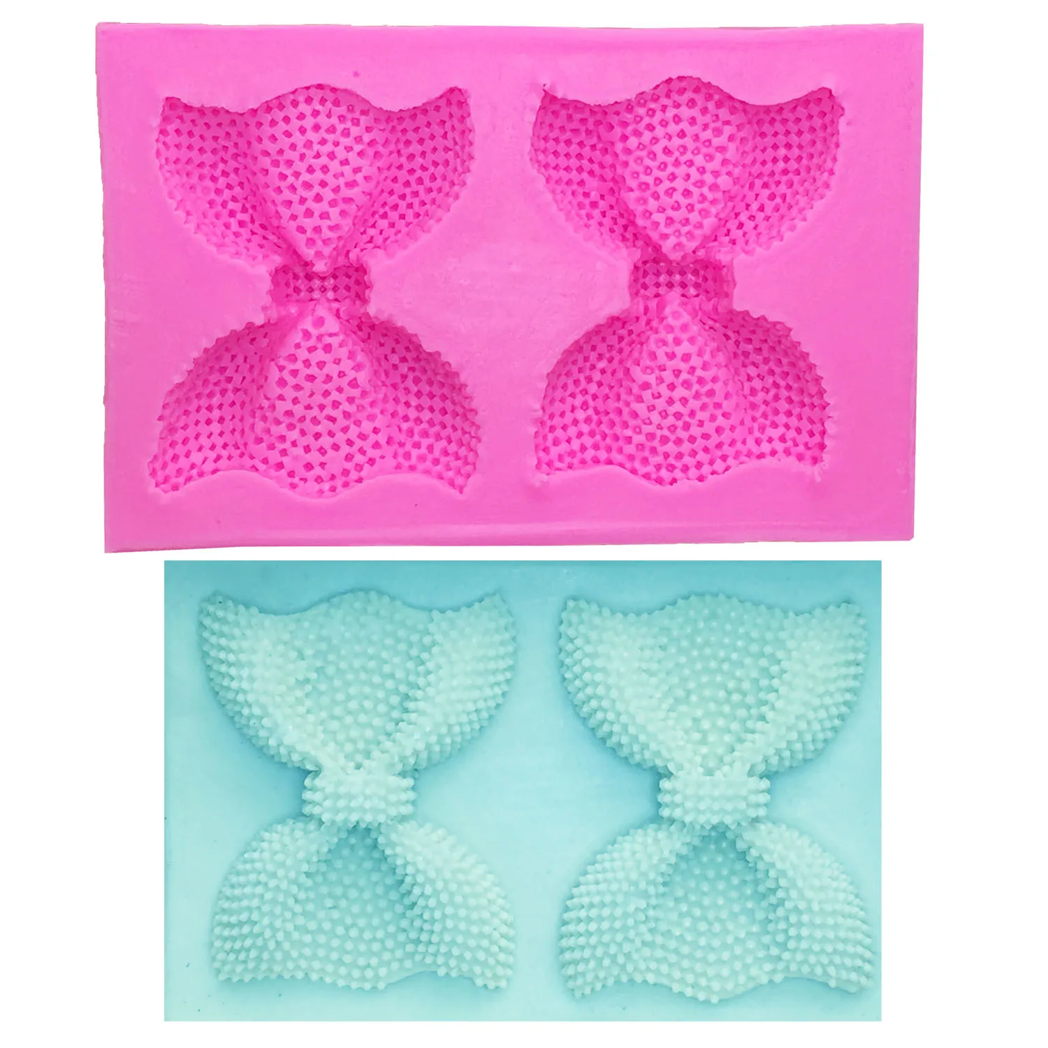 

M0284 Bow tie Silicone Mold Fondant Chocolate Molds bow-knot Wedding Cake Decorating tools Craft Candy Kitchen Accessories