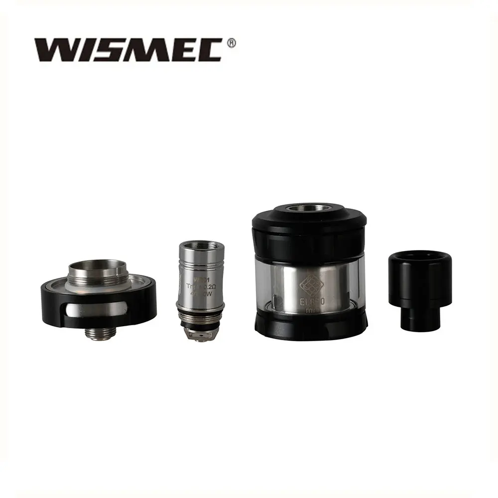 Горячая Распродажа оригинальный Wismec Sinuous P80 комплект с 2 мл Elabo Mini распылитель